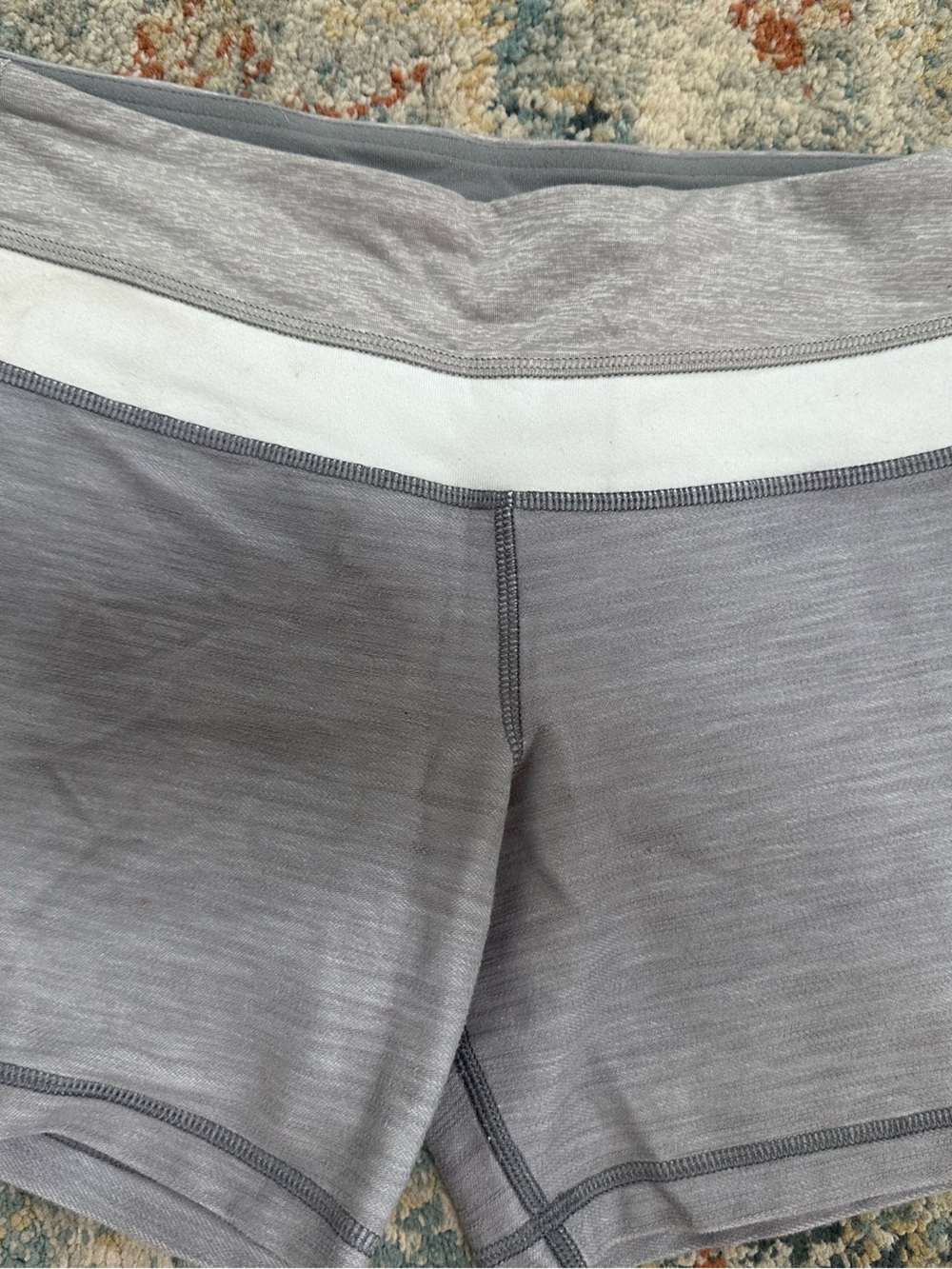 Lululemon Athletic Shorts - Gray & Navy - Picture 4 of 5
